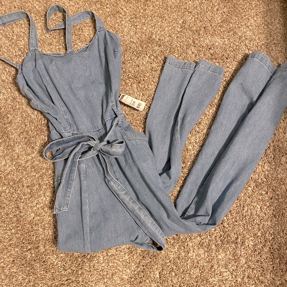 Denim Jumpsuit - Picture 1 of 1
